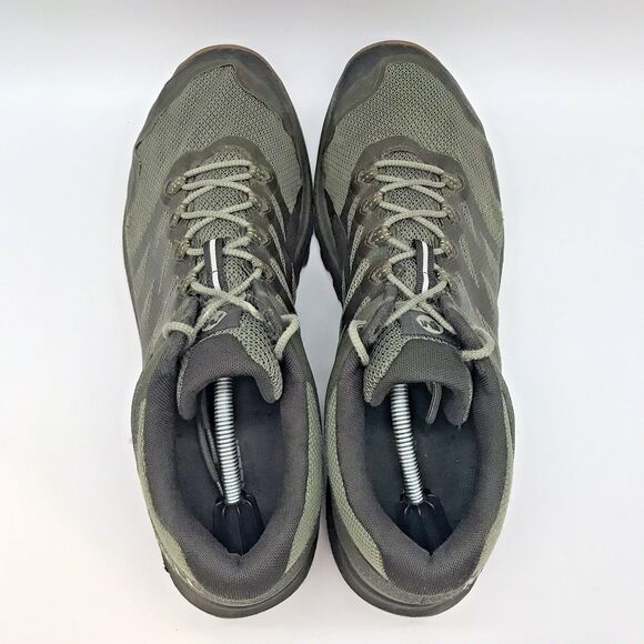 Merrell Nova 2 Trail Running Shoe J035567 Men's 14 Olive Vibram Sole Low Lace Up - Picture 6 of 13